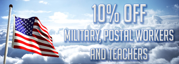 10 Off Military Discount
